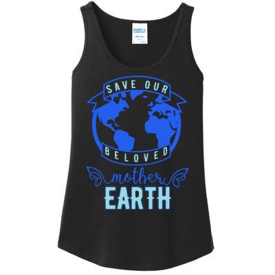 Save Our Beloved Mother Earth Ladies Essential Tank