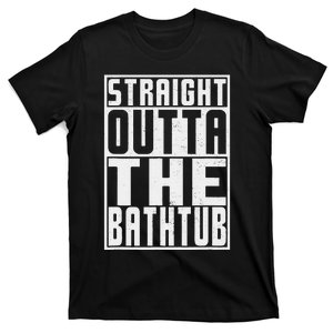 Straight Outta Bathtub Funny Rubber Duck Lovers T-Shirt