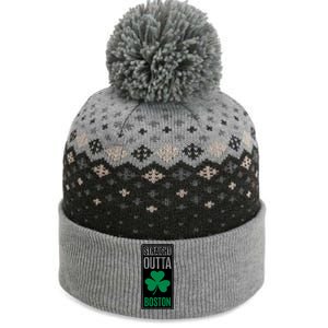 Straight Outta Boston The Baniff Cuffed Pom Beanie