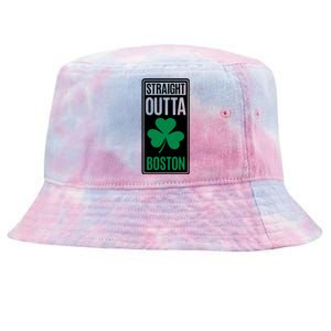 Straight Outta Boston Tie-Dyed Bucket Hat