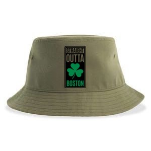 Straight Outta Boston Sustainable Bucket Hat