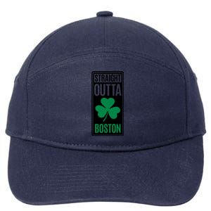 Straight Outta Boston 7-Panel Snapback Hat