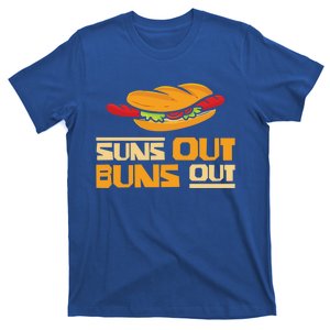 Suns Out Buns Out Bbq Barbeques Grill Gift T-Shirt