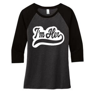 Standing On Business Urban Trending Girl Boss Hustle Women's Tri-Blend 3/4-Sleeve Raglan Shirt