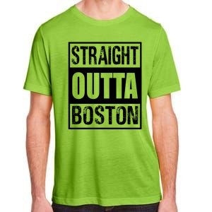 Straight Outta Boston Boston Strong Adult ChromaSoft Performance T-Shirt