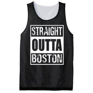 Straight Outta Boston Boston Strong Mesh Reversible Basketball Jersey Tank