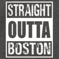 Straight Outta Boston Boston Strong Vector Backpack