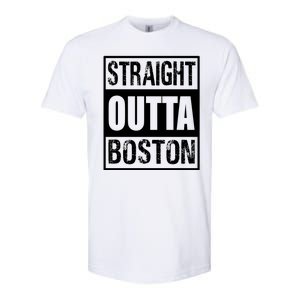 Straight Outta Boston Boston Strong Softstyle CVC T-Shirt