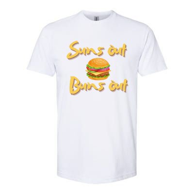 Suns Out Buns Out Cheeseburger Grill Griddle Great Gift Softstyle® CVC T-Shirt