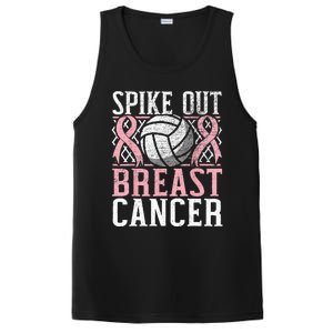 Spike Out Breast Cancer Volleyball Breast Cancer Awareness PosiCharge Competitor Tank