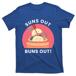 Suns Out Buns Out Funny Kawaii Dumplings Lover Graphic Gift T-Shirt