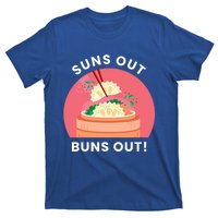 Suns Out Buns Out Funny Kawaii Dumplings Lover Graphic Gift T-Shirt