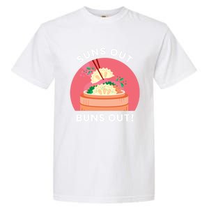 Suns Out Buns Out Funny Kawaii Dumplings Lover Graphic Gift Garment-Dyed Heavyweight T-Shirt