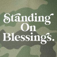 Standing On Blessings Religious Statement Praise God Inspire Legacy Tie Dye Trucker Hat