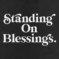 Standing On Blessings Religious Statement Praise God Inspire Adult Drive Performance Visor
