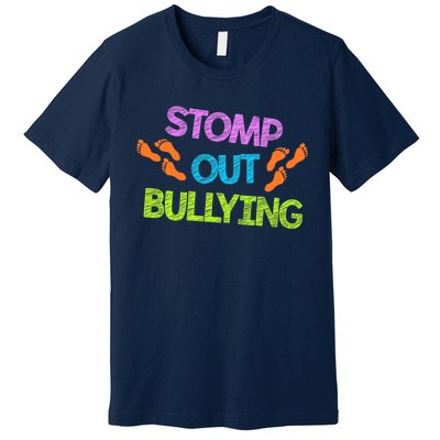 Stomp Out Bullying Anti Bully Equality Novelty Premium T-Shirt