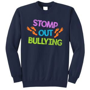 Stomp Out Bullying Anti Bully Equality Novelty Tall Sweatshirt