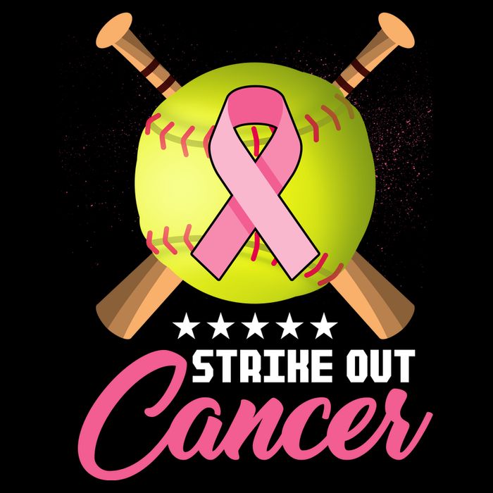 Strike Out Breast Cancer Awareness Baseball Flatbill Hat