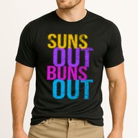 Suns Out Buns Out Print Funny Summer Product Funny Gift Performance Shirt