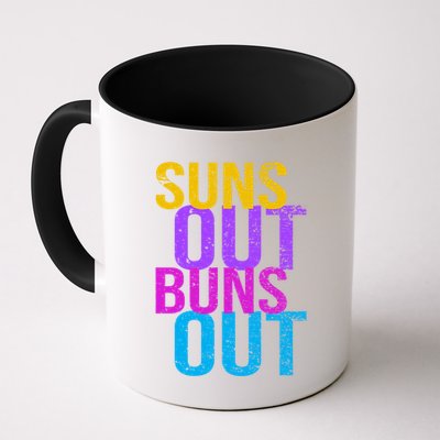 Suns Out Buns Out Print Funny Summer Product Funny Gift Mug