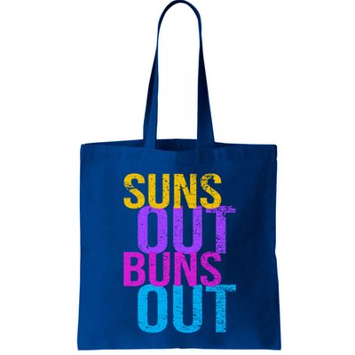 Suns Out Buns Out Print Funny Summer Product Funny Gift Bag