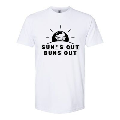 Suns Out Buns Out Summer Gift Softstyle® CVC T-Shirt