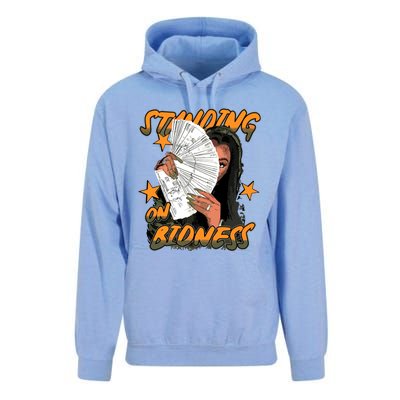 Standin On Bidness Unisex Surf Hoodie