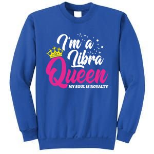 September October Birthday Astrology Libra Queen Funny Gift Sweatshirt