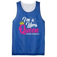 September October Birthday Astrology Libra Queen Funny Gift Mesh Reversible Basketball Jersey Tank