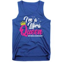 September October Birthday Astrology Libra Queen Funny Gift Tank Top