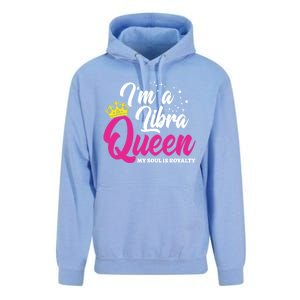 September October Birthday Astrology Libra Queen Funny Gift Unisex Surf Hoodie