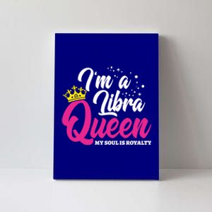 September October Birthday Astrology Libra Queen Cute Gift Canvas