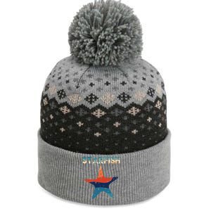 Starfish Ocean Beach The Baniff Cuffed Pom Beanie