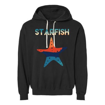 Starfish Ocean Beach Garment-Dyed Fleece Hoodie