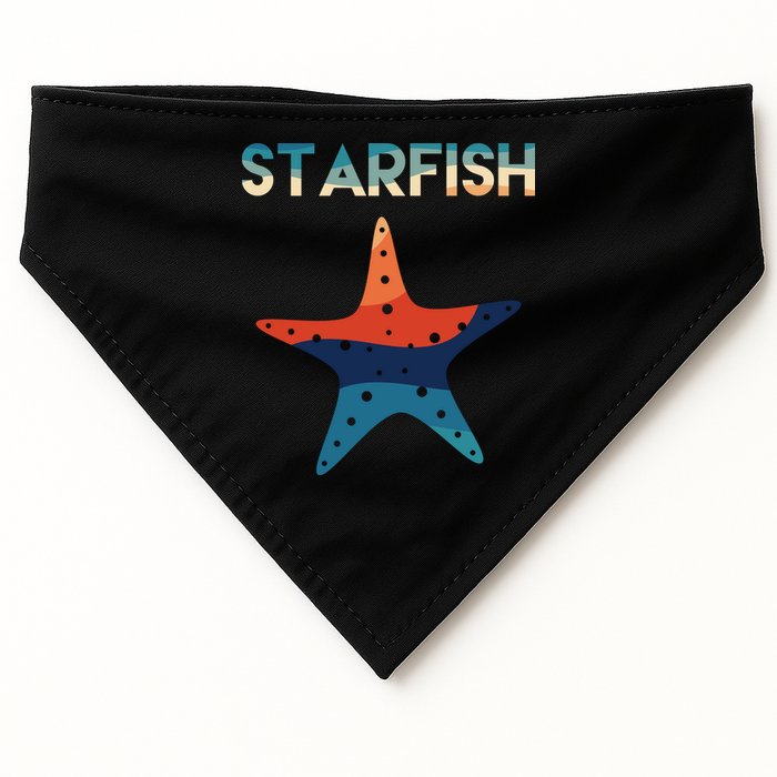 Starfish Ocean Beach USA-Made Doggie Bandana