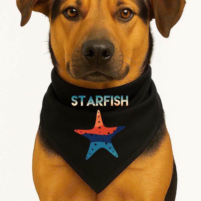 Starfish Ocean Beach USA-Made Doggie Bandana