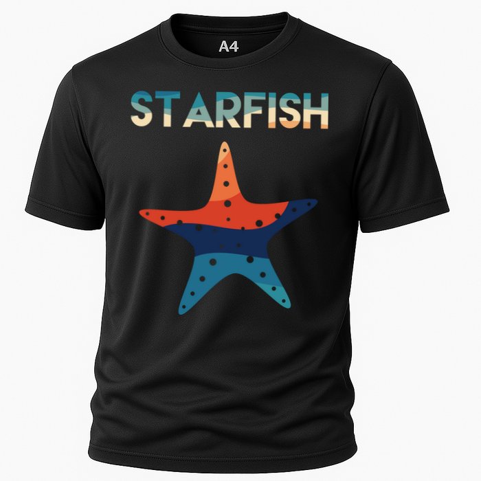 Starfish Ocean Beach Cooling Performance Crew T-Shirt