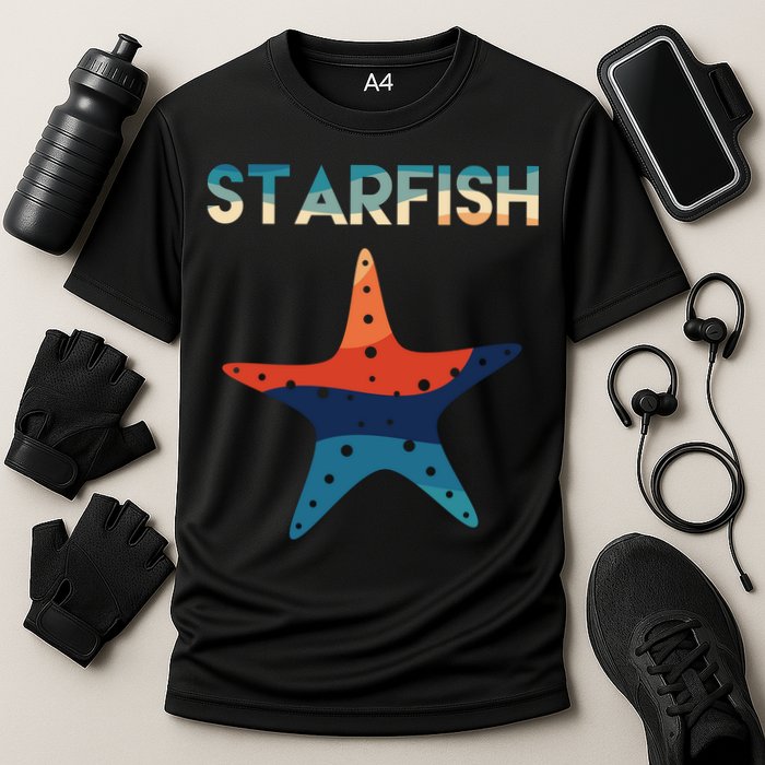 Starfish Ocean Beach Cooling Performance Crew T-Shirt
