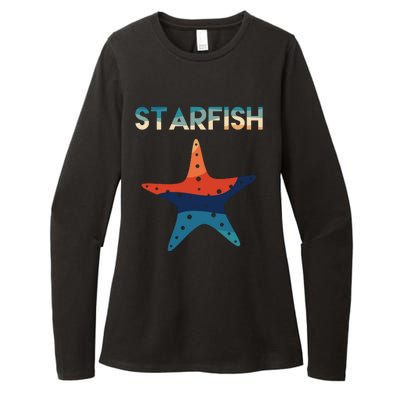 Starfish Ocean Beach Womens CVC Long Sleeve Shirt