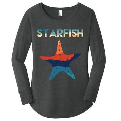 Starfish Ocean Beach Women's Perfect Tri Tunic Long Sleeve Shirt