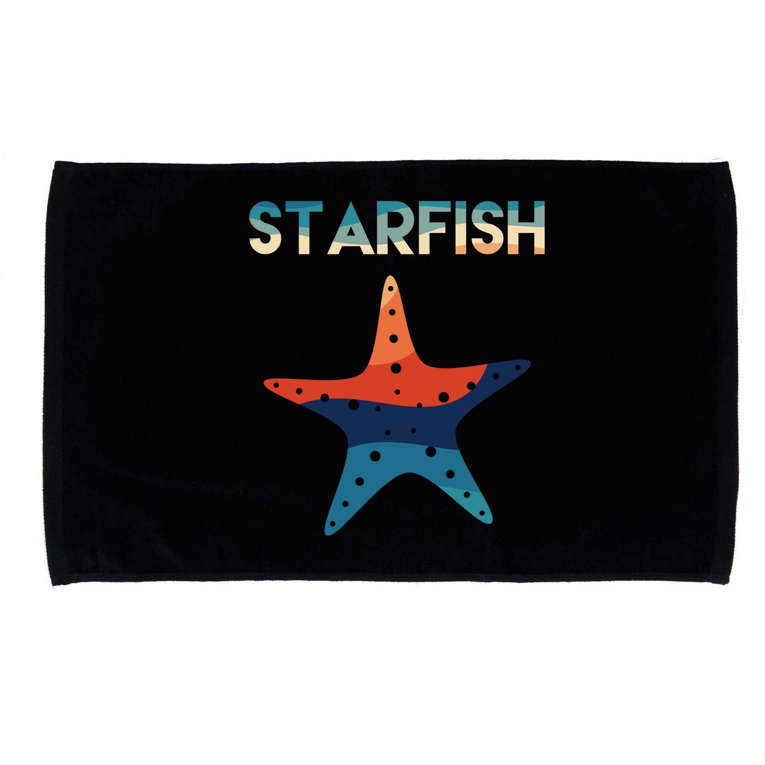 Starfish Ocean Beach Microfiber Hand Towel