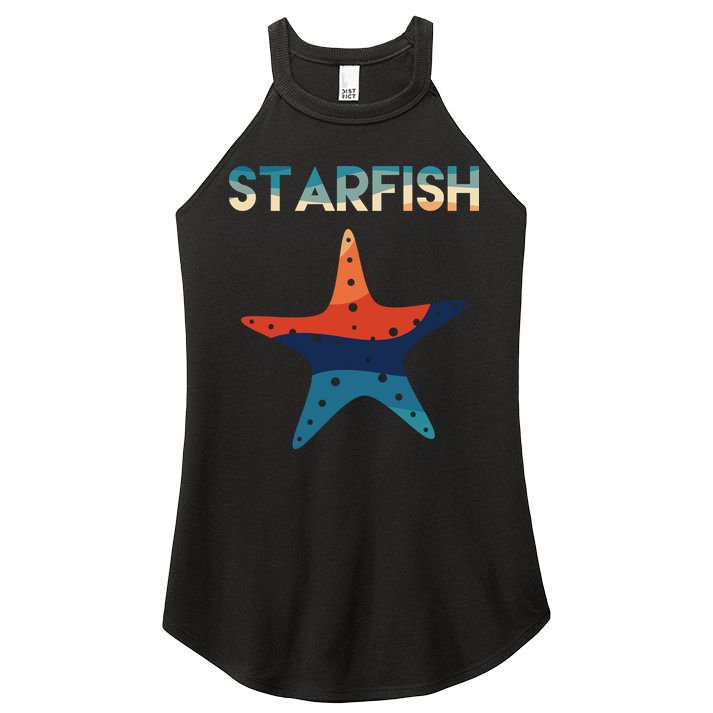 Starfish Ocean Beach Women's Perfect Tri Rocker Tank