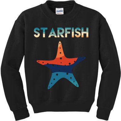 Starfish Ocean Beach Kids Sweatshirt