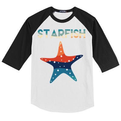 Starfish Ocean Beach Kids Colorblock Raglan Jersey