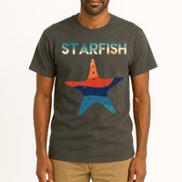 Starfish Ocean Beach Tall T-Shirt