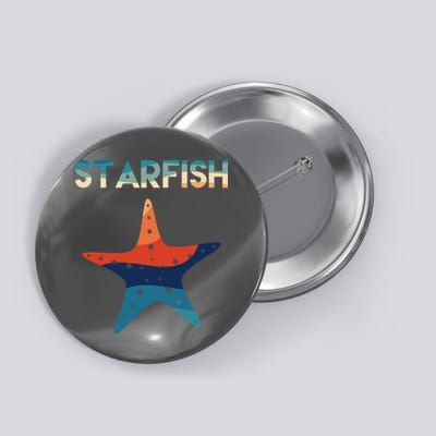 Starfish Ocean Beach Button