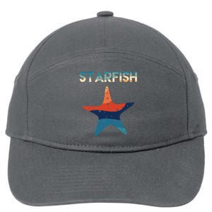 Starfish Ocean Beach 7-Panel Snapback Hat