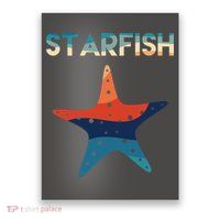 Starfish Ocean Beach Poster