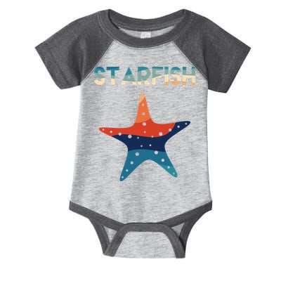 Starfish Ocean Beach Infant Baby Jersey Bodysuit
