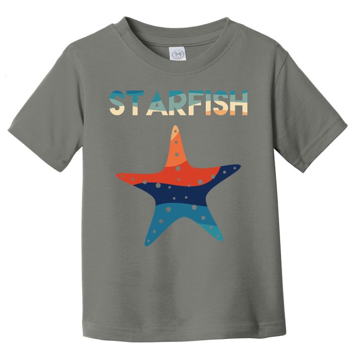 Starfish Ocean Beach Toddler T-Shirt